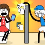 Thief Stick Puzzle: Man Escape